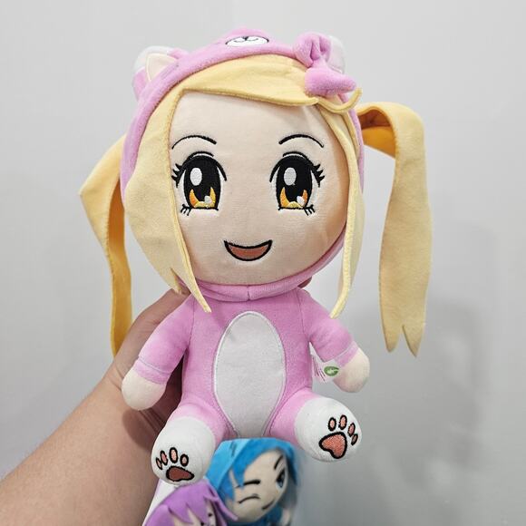 InquisitorMaster Sleepover Plush Collection Set Lot 5 COMPLETE Zach Alex Jade - Picture 2 of 12